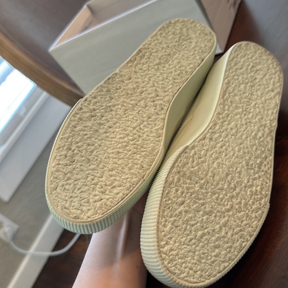 NWT Superga 2306 platform Slip ons in total green - Picture 2 of 2